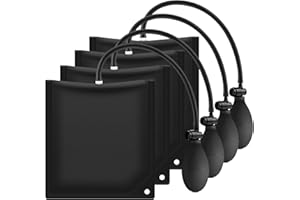 BOMOYA 4 piezas cojines de montaje de cuña de aire para instalación de puerta ventanas y reparación de coches