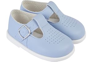 EARLY DAYS Baypods, Toddler Shoes with Hard Sole, Baby Boys & Girls First Walking Shoes with Anti-Slip Sole, First Walkers