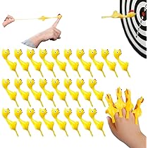 Quietsche Hühner Spielzeug - 3er Set Gummi Hühner Mit Lustigem Schrei