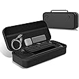 STAYOUNG EVA Carrying Case Compatible with Steam Deck - Waterproof Handheld Game Console Bag Anti-Drop Shockproof Replacement With Inner Partition (Black)
