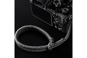 Qiang Ni Camera Wrist Strap - Paracord High-end Camera Hand Strap Wrist Lanyard for DSLR or Mirrorless Camera