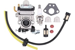 Doo Engy Motorsense Vergaser Satz für Rotfuchs BC52 BC520 52ccm 49ccm Fuxtec Timbertech Rasenmäher Rasentrimmer Heckenschere Freischneider Ersatz