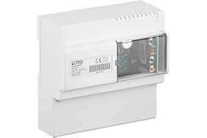 Schneider Electric Ritto Netzgerät für TwinBus Türsprechanlagen und Videosystem, Weiss, Artikelnummer 1757301