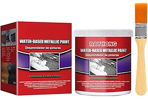 BAVOKON 2 Set 100ML Multifonctionnelle Rouille en Métal À Base d'eau avec Brosse,Protection Contre Corrosion Antirouille pour Voitures,apprêt Antirouille,apprêt À Base d'eau pour Voiture Et étal