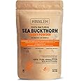 Himaleh Seabuckthorn Berries Powder 200g | Rich in Vitamin C | No oil | Edible | Fiber, Omegas | Dry Sea buckthorn Himalayan Berry Powder | Pack of 1