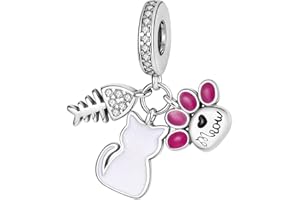 MULA Perles Charms Argent Sterling 925 Breloque Pendentif Bead Compatible pour Européen Bracelets et colliers Meilleur Cadeau Pour Femmes Filles