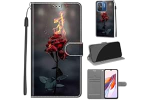 TOMYOU Funda para Xiaomi Redmi 12C / Redmi 11A / Xiaomi Poco C55 Carcasa, Premium Cuero Flip Folio Carcasa Case con [Ranura para Tarjeta] Funda para Xiaomi Redmi 12C / Redmi 11A / Xiaomi Poco C55