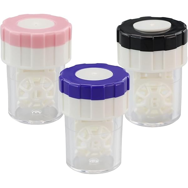 10 Kontaktlinsenbehälter Von Sports Vision - CE & FDA Zugelassen, Einfach Zu Reinigen