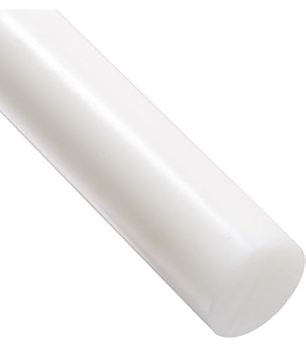 6sa Equivalent Barre Ronde En Nylon PA6 - Diamètre 70 Mm, Longueur 1000 Mm (blanc, Polyamide Renforcé) Vs Teflon