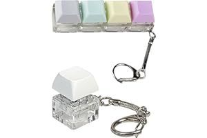 EHDWXVZM 2 Tastatur-Schlüsselanhänger, Vier-Tasten-Schlüsselanhänger, EIN-Tasten-Schlüsselanhänger, Fingertastatur-Spielzeug, Tastatur-Schlüsselanhänger Für Jungen