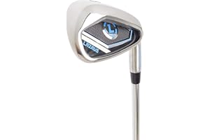 LAZRUS GOLF LAZRUS Premium-Golf-Eisen, Einzel- oder Golfbügel-Set für Herren (4, 5, 6, 7, 8, 9, PW) Driving Irons (2 & 3) Rechts- und Linkshänder, Stahlschaft, Regular Flex Golfschläger-Set