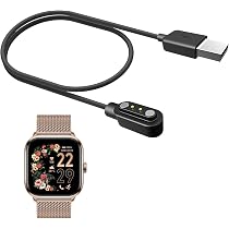 Lot De 2 Câbles De Charge Compatibles ICE Smart 2.0 1.96" – Chargeur Magnétique Rapide Et Sécurisé Pour Montre Connectée ICE-WATCH