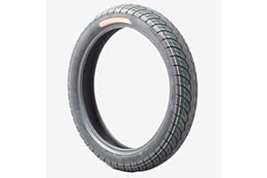 CMPO Tyre P 100/90-17inch compatible with Honda CBF125 [2008-2014] (Rear) Tubeless