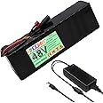 FREEDOH 48 Volt Lithium Battery Pack 48V Li-ion Battery 48V Replacement Battery 4000mAh 6000mAh 7500mAh 9600mAh with Charger for 0-500W Motor,48v4000mah