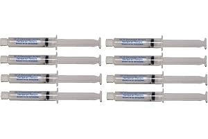 WHITE PRO 0% dents de peroxyde de carbamide gel blanchissant 80ML * 8x10ml * Gel non peroxyde * Made in USA * reconstitution