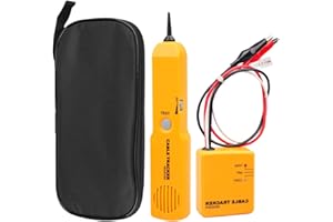 PLLYPE Kabelbruch Suchgerät Mähroboter, Kabelbruch Finder Mähroboter, cable tracker mähroboter, Identifizieren Sie Leitungen und testen Sie den Durchgang von RJ11-Telefonleitungen