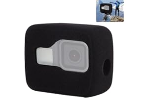PULUZ Go Pro Hero 8 Black Wind Muffler,Go Pro Hero 8 Black Windshield Reduces Wind Noise for Optimal Audio Recording