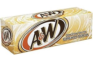7UP A&W Cream Soda 24 x 355 ml