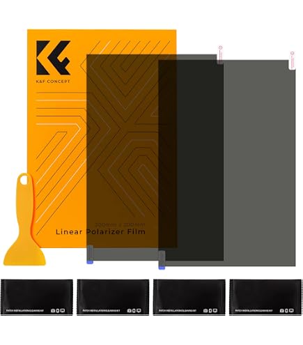 3 Fogli Filtro Polarizzatore Lineare Nero 20x30cm, Non Adesivo, Per Fisica E Fotografia