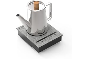 ABANGDUN Mini Induction Hob, 900 W Mini Induction Hob, Portable Electric Hob Induction with 5 Power Levels, 100 W-900 Watt for Camping, Camping Trailers