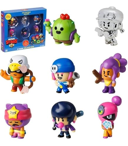 Bizak Brawl Stars Action Figure Pack 1 in Box