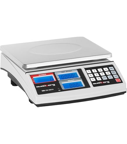Steinberg Systems - SBS-TW-500/10G - Tischwaage Küchenwaage Präzisionswaage Briefwaage(Digital