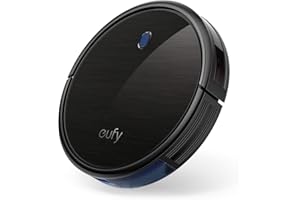 eufy [BoostIQ RoboVac 11S (Slim), super sottile, 1300Pa forte aspirazione, silenzioso e auto-carico, pulisce pavimenti duri a tappeti a pelo medio (rinnovato)