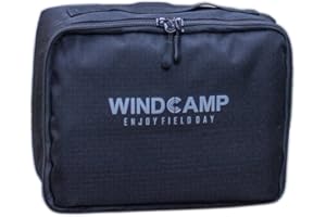 PQIQP WINDCAMP - Custodia per radio QRP ELECRAFT KX3 KX2 LAB599 TX-500 XIEGU X6100 ICOM IC-705 SOTA