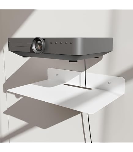 Mensola porta tv/decoder a parete due ripiani strutt. in allum. satinato silver Mensola porta tv/decoder a parete due ripiani strutt. in allum. satinato silver