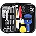 Produktbild Armbanduhr Reparatur Tool Kit massiv Hammer Spring Bar Werkzeug Uhrmacher Opener Entferner – Watch Band Link Pin Werkzeug Set mit Tragetasche 147pcs
