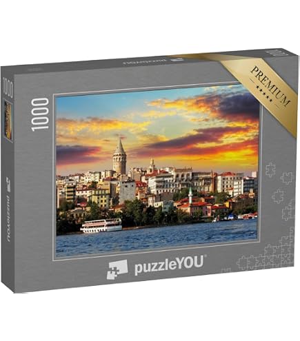 CALVENDO Puzzle Istanbul – 1000 Teile, 64x48 Cm, Foto-Puzzle Für Erwachsene, Premium-Qualität Aus Europa