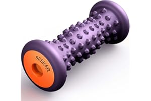 BESKAR Foot Massage Roller for Relief Plantar Fasciitis, Foot Reflexology Tool Pressure Point Massage Roller, Deep Tissue Massage for Relieving Feet Arch Heel Pain, Myofascial Pain Syndrome