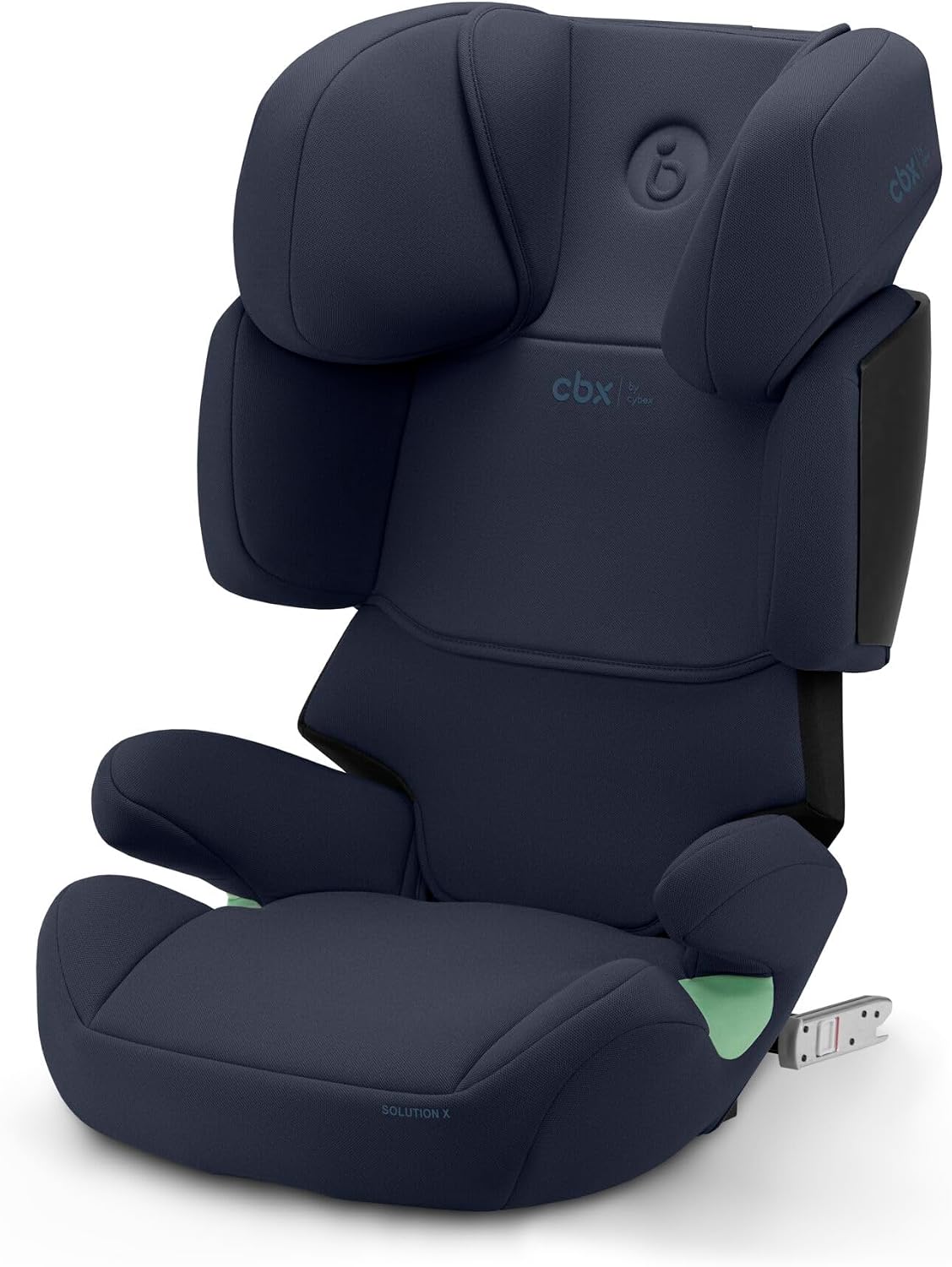 CBX by CYBEX Silla de coche infantil Solution X i-Fix, Para coches con y sin ISOFIX, De 3 a 12 años aprox. (100 - 150 cm), De 15 a 50 kg aprox., Azul marino (Blue Moon)
