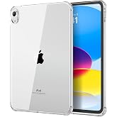 Apple iPad 11. Nesil (11 in&ccedil;) / 10. Nesil (10.9 in&ccedil;) Uyumlu Şeffaf Silikon Tablet Kılıf - Darbe Emici Anti Shock K&ouml;şe Korumal