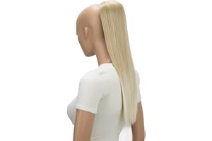‎CAISHA CAISHA 55cm Haarteil Nina mit Kordelverschluss Zopf Haarverlängerung Glatt Blond Mix PH509