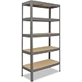 Étagère Métallique 4 Plateaux 180x70x30 Cm - Capacité 200kg Par Niveau - Pour Garage, Atelier, Cave - 2
