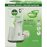 Dettol Sapone per le mani Dispenser Automatico di Sapone No Touch Con Ricarica Idratante Aloe Vera
