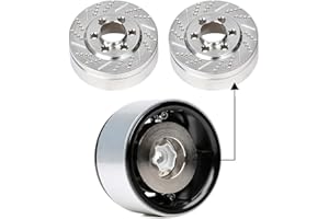 INJORA RC Balance Weight 2pcs RC Contrapeso RC Accessories RC Counterweight para 1:10 RC Crawler TRX4 TRX6 Axial SCX10 90046 AXI03007 (Set B)