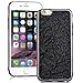 Produktbild SMART LEGEND iPhone 6/ iPhone 6S Weiche Silikon Hülle TPU Bumper Handyhülle Schwarz Muster Schutzhülle Backcover Crystal Kirstall Clear Etui Ultra Slim Design Glatt Weich Handytasche Soft Case Silicon Protective Cover Flexible Dünne zurück Schale