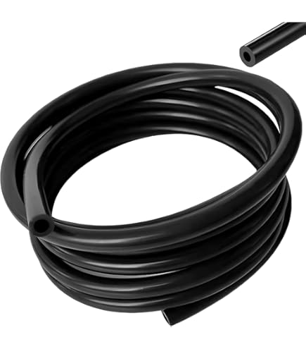 Tuyau En Silicone 1 Mètre - Flexible, Résistant à La Chaleur, Pour Drainage, Air, Eau, Aliments (4 à 12 Mm)