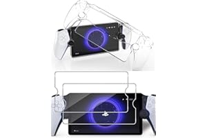KUSINHOKA Clear Case for Sony PlayStation Portal + 2Pack Screen Protector,Shock Absorption Anti Scratch Transparent TPU Protective Case for Sony Playstation Portal,Transparent