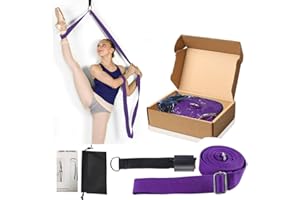 KimDaro Leg Stretcher, Door Flexibility & Stretching Leg Strap - Great for Ballet Cheer Dance Gymnastics or Any Sport Leg Stretcher Door Flexibility Trainer Premium Stretching Equipment