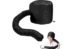 KNOCERY Casque pour Séchage Cheveux, Bonnet Chauffant pour Sèche-Cheveux, Casque Sèche, Capot de Séchage Réglable pour Sèche-cheveux à Main, pour Séchage Cheveux e Conditionnant en Profondeur