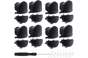 ZDNT 16PCS L1 L2 R1 R2 Bouton,PS4 Trigger Boutons,L1 R1 L2 R2 Bouton et ressorts,Pièces de rechange R1 R2 Bouton,Bouton Manette PS4 Pièces de Rechange pour Accessoires Playstation4 PS4 Controller