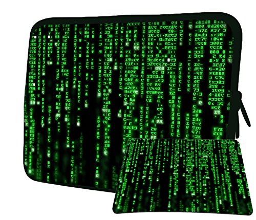 LUXBURG 8 - 17,3 Zoll Notebooktasche Laptoptasche Tasche aus Neopren Schutzhülle Sleeve für Laptop / Notebook Tablet Plus Free Mouspad! Für Apple, Acer, Chromebook, Dell, HP, Lenovo, Samsung Laptop