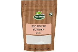 Egg White Powder 250g – High Protein Dried Egg Whites for Baking, Cooking & Whipped Egg Whites – by Hatton Hill