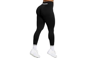 SMILODOX Leggings Damen Booty Scrunch Cetrina, High Waist Seamless Sporthose, Push-up Booty Leggins Blickdicht, Yogahose Damen für Sport Yoga Fitness Gym Workout