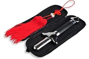 Jonoisax Chinese Tai Chi Sword Metal Stainless Steel Telescopic Sword Used in Martial Arts Training Sword Performance Exercise,92cm