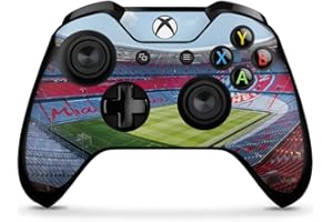 Skin kompatibel mit Microsoft Xbox One X Controller Folie Sticker FC Bayern München FCB Stadion