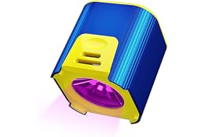 MOOKEENONE UV Curing Lamp for Optical Solder Mask Oil Resin Glue, Phone Board Repair Tool, Dual-core UV Lampwick